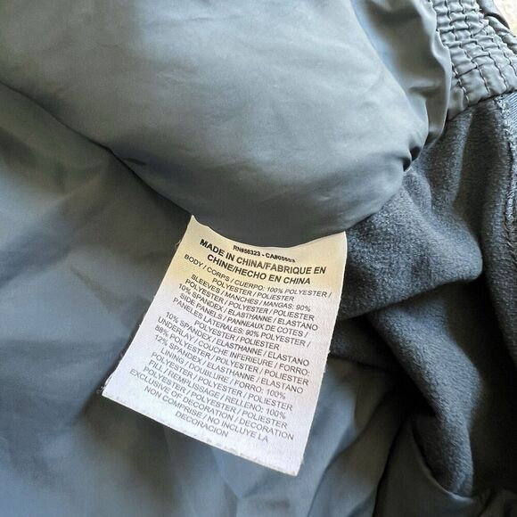 Nike Running Women’s Full Zip Jacket Bluish Gray Size Large Puffer Zip Pockets - Picture 8 of 9